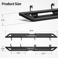 thumbnail image 2 of RVNI 6" Running Boards for 2007-2018 Chevy Silverado/GMC Sierra 1500 2500 Crew Cab side step, 2 of 5