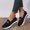 O-Dark Blue, variant on Ladies Fashion Metal Buckle Womens Sneaker Boots Mesh Breathable Round Toe Sneaker Sandals for Women Thick Sole Casual Sports Sneaker Wedges for Women Shoes