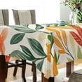 thumbnail image 5 of Yayeee Tablecloths 54" x 54" Rectangle Wrinkle Resistant Party Table Cover, Orange Autumn Leaves, 5 of 8