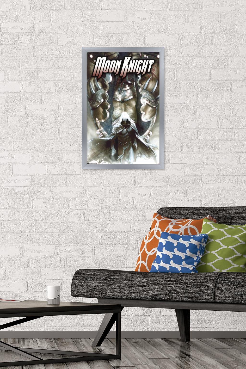 Marvel Comics - Moon Knight - Moon Knight #28 Wall Poster, 14.725" x 22.375" Framed