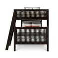 thumbnail image 2 of Camaflexi Full over Full Bunk Bed - Mission Headboard - Angle Ladder - Cappuccino Finish, 2 of 3