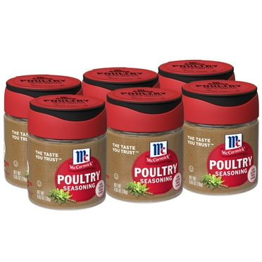 McCormick Poultry Seasoning, 0.65 oz HYZ01 (Pack of 6)