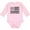 AD-Pink, variant on Inktastic Parkinson's Awareness Gray Ribbons and Flag Boys or Girls Long Sleeve Baby Bodysuit