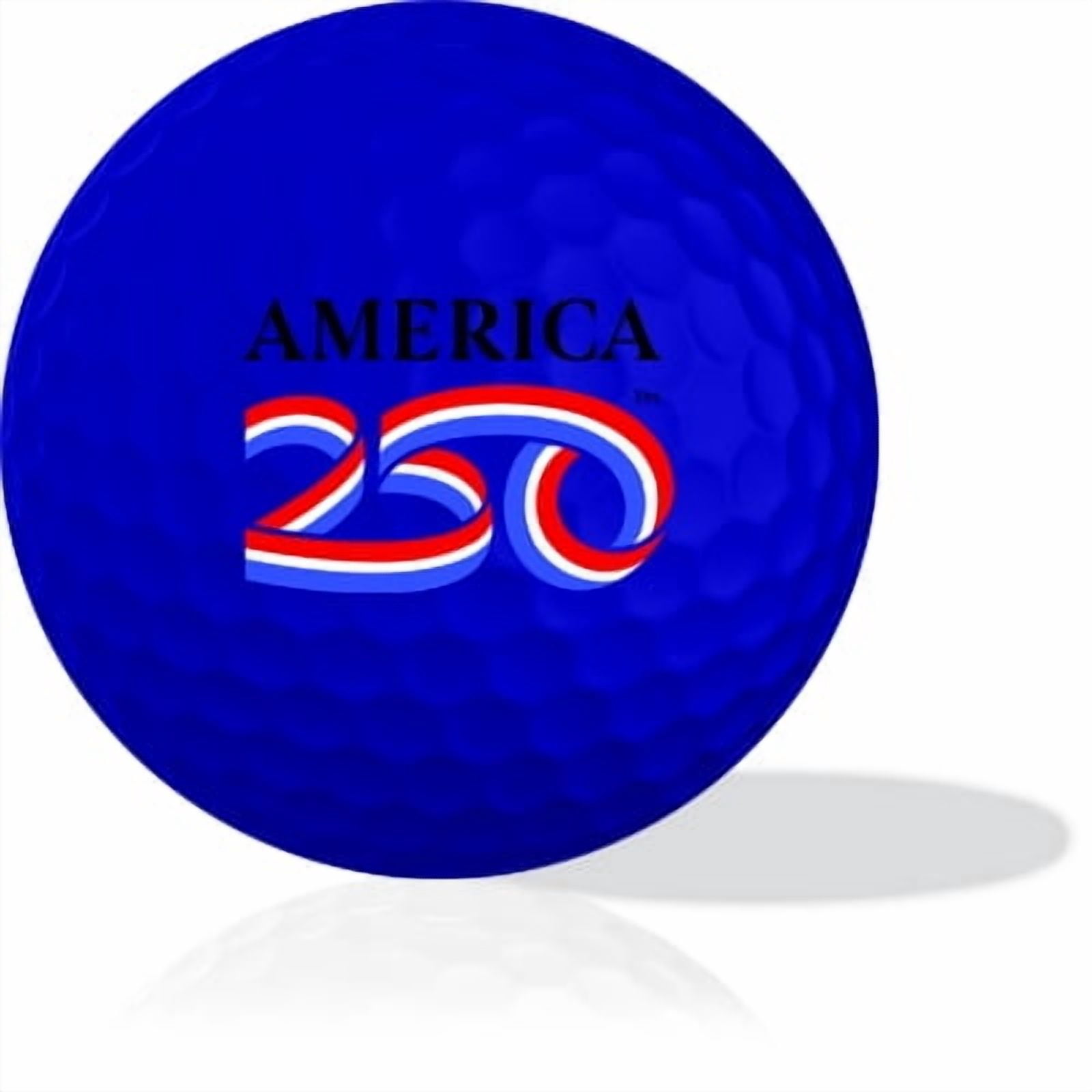 America 250 Red, White and Blue Golf Balls, 12 Pack by GBM GOLF
