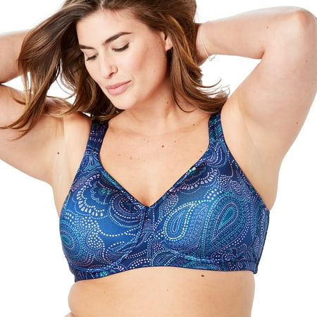 

Comfort Choice Women s Plus Size Microfiber Wireless Lightly Padded T-Shirt Bra