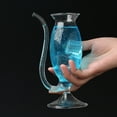 thumbnail image 3 of Douhoow Vampire Wine Glass Cup Clear Glassware Mug Cocktail Straw Cup Bar Party Glass Cup, 3 of 9