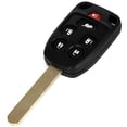 thumbnail image 2 of CCIYU 2 X Flip Key Fob Uncut Blade (SHELL CASE) 6 Buttons Replacement for 2011 2012 2013 2014 for Honda for Odyssey with FCC: N5F-A04TAA, 2 of 5