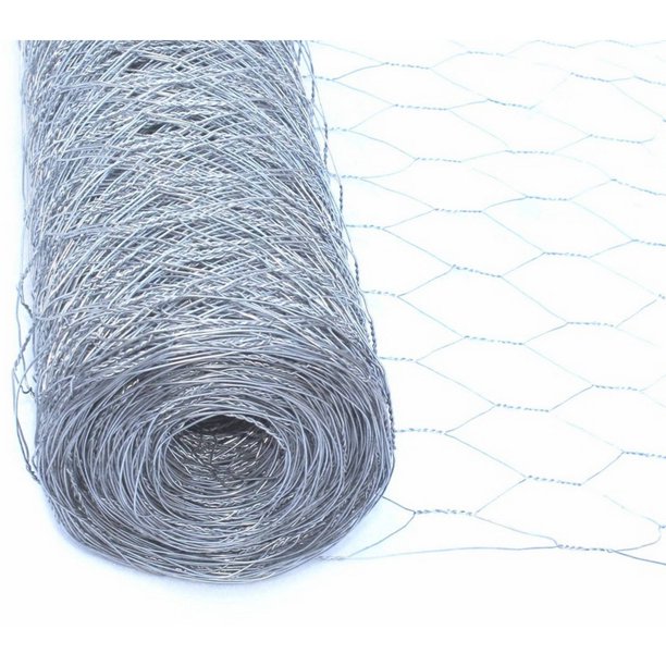 ALEKO Galvanized Metal Wire Mesh, 20 gauge Wire 72 Inch x 150 Ft