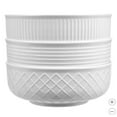 thumbnail image 4 of Trudeau Porcelain Serving Bowl Set, 3-piece, 4 of 7