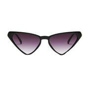 Ruiboury Unisex Triangular Sunglasses Women Men Girls Driving Eyeglasses Male Personality Eyeglasses Triangular Eyewear