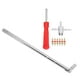 thumbnail image 4 of Extractor De Núcleo De Válvulas Fácil Operación Agarre Firme Extractor De Vástago De Válvula De Neumático 30 Cm De Longitud Total Para Reparación Anggrek Herramientas, 4 of 8