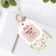 thumbnail image 6 of 50PCS Party Suppiles Eucalyptus Leaves Watercolor Pattern With Ropes Wrapping Hang Labels Gift Decoration Thank You Tags TYPE 8, 6 of 8