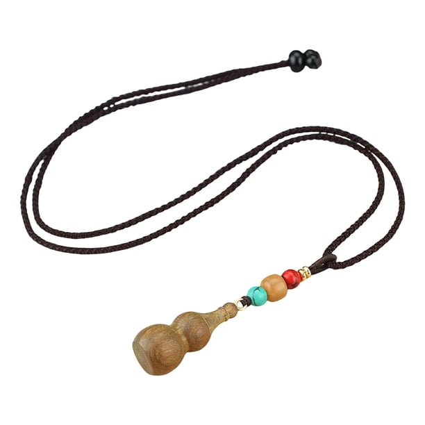 Collares largos suéter cadena ropa accesorios calabaza colgante collar para hombres Natural jinwen Collar colgante