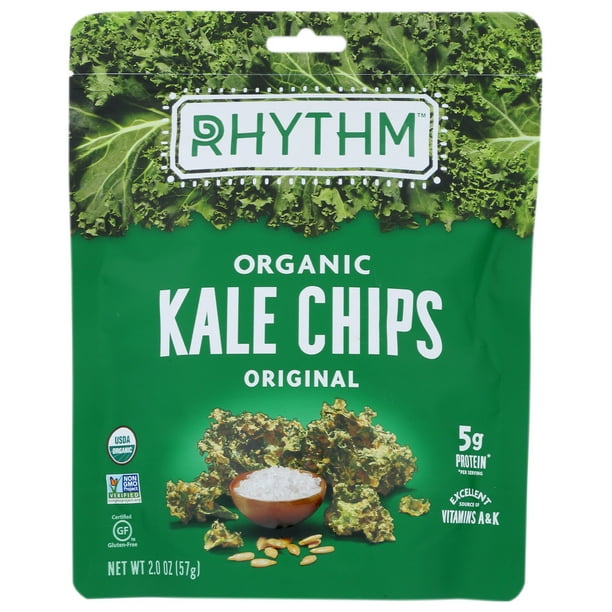Rhythm Superfoods Kale Chips Original, 2 Oz