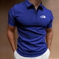 thumbnail image 5 of Classic new men‘s short sleeved T-shirt with buckle collar and casual lapel  S-4XL oversized  summer novelty, 5 of 7