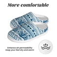 thumbnail image 6 of Goofa Sea Underwater Jellyfish Print Womens Mens Cotton Lightweight House Slippers , Washable Home Slippers,Indoor Comfy Bedroom Cozy Slippers-44/45, 6 of 7