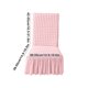thumbnail image 3 of Funda de Silla Elástica de Poliéster Removible y Lavable – Protector de Asiento Completo Antideslizante para Sillas de Comedor, Cocina, Banquetes, Hoteles – Ajusta para Altura de Asiento de, 3 of 6