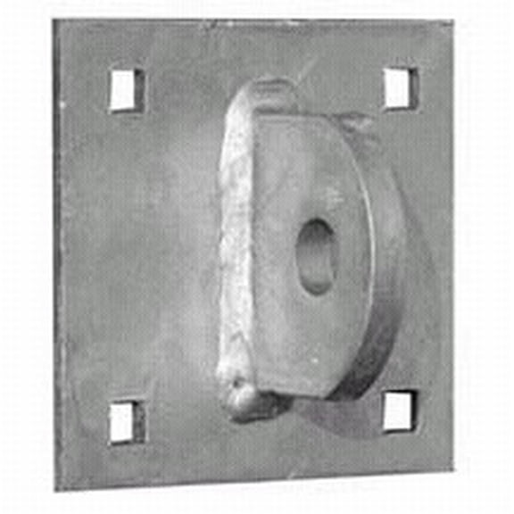 New H. Male T Connector tiedown Engineering 26532 Standard Grade w/ 1/2" tab 5" x 5"