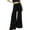 Black, variant on Women Sparkle Sequin Bell Bottom Pants High Waist Glitter Wide Leg Flare Palazzo Lounge Elastic Pants Trousers Night Out Clubwear
