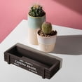 thumbnail image 6 of 2PCS Wood Planter Box Succulent Planter Decorative Rectangular Garden Planter Plant Container Box Large Outdoor Garden Planters for Indoor and Outdoor, 6 of 7