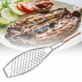 thumbnail image 4 of S SERENABLE BBQ Grill Net ccessories Grilling Rack BBQ Basket for Steak A A, 4 of 6