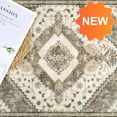 thumbnail image 7 of Kitchen Rug and Mat Set of 3, Kitchen Floor Mat, Washable Non Slip Kitchen Runner Rug, Farmhouse Hallway Rug, Beige Carpet, 7 of 7