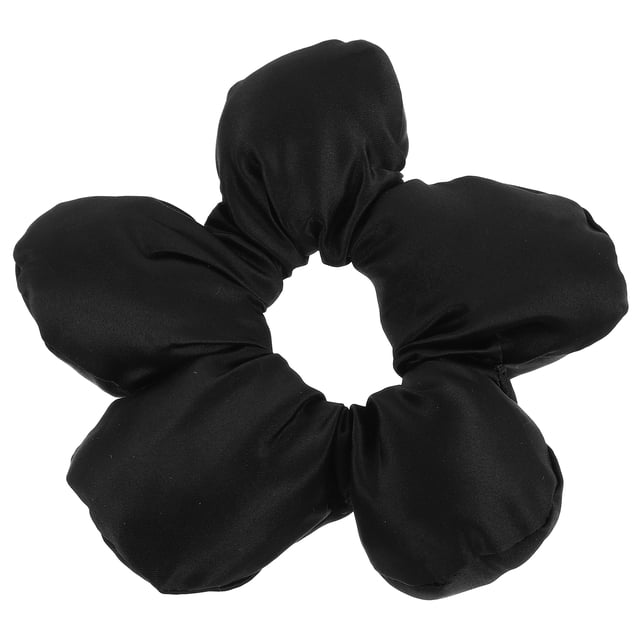 Coletero con forma de flor para mujer, aro grande para el pelo, accesorio de moda, elástico para cabello grueso, coletas y moños