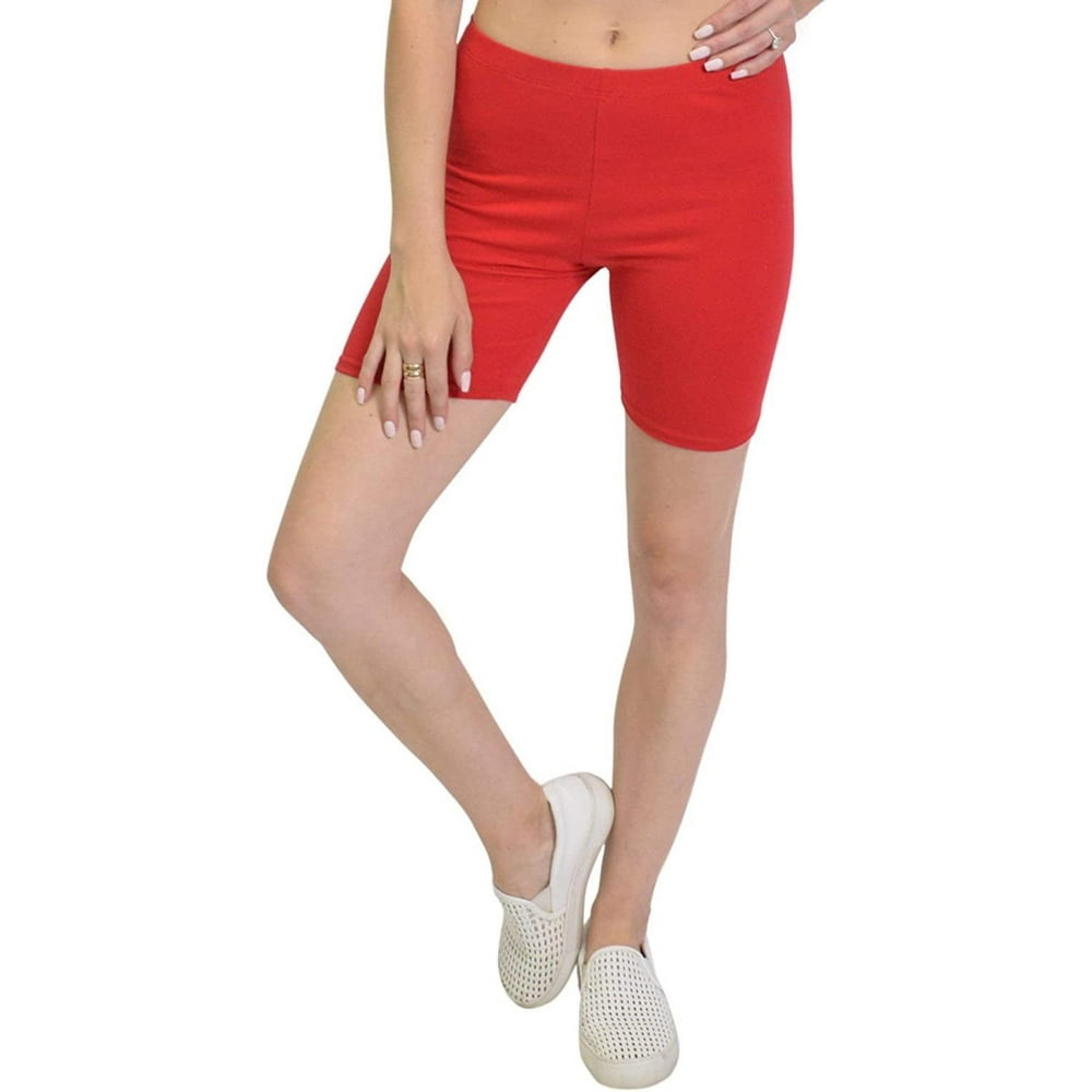 Juniors Cotton Biker Shorts
