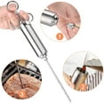 thumbnail image 3 of Jeringa para barbacoa RATEL de 60 ml con 3 agujas, jeringa para adobo de acero inoxidable 304, jeringa para especias, jeringa para carne, utensilio de cocina para barbacoa de carne,, 3 of 6