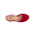 thumbnail image 3 of Walking Cradles Wc Lucia Women Dress Sandal In Red Kid Suede, 3 of 6
