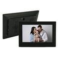 thumbnail image 1 of Digital Picture Frame, 7 Inch 1024x600 IPS Display Digital Photo Frame Supports Storage Cards Up to 32 GB, Electronic Picture Frames Slideshow Easy to Share Photos and Videos, 1 of 7