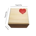 thumbnail image 2 of 3d My Heart In A Box - Un corazón humano en una caja Adornos de corazón divertidos Regalo del día de San Valentín, expresa tu amor a los amantes, 2 of 3