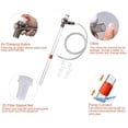 thumbnail image 3 of Aquarium Gravel Cleaner Fish Tank Kit Long Nozzle Water Changer for Water Changing and Filter Gravel Cleaning with Air-Pressing Button and Adjustable Water Flow Controller- BPA Free, 3 of 9