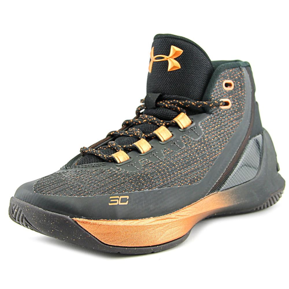 Under Armour - Under Armour Curry 3 Youth Round Toe Synthetic Black ...