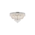 thumbnail image 6 of Century 9 light Chrome Flush Mount Clear Royal Cut Crystal, 6 of 10