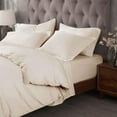 thumbnail image 2 of Superior 400 Thread Count Egyptian Cotton Duvet Cover Set, California King, Ivory, 2 of 4