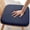 Dark Blue #3, variant on Slow Recovery Foam Chair Cushion | Detachable & Washable Cover | Non-Slip Bottom | 40x40x4cm Milk Fiber Seat Pad for Kitchen Dining Office Car Classroom