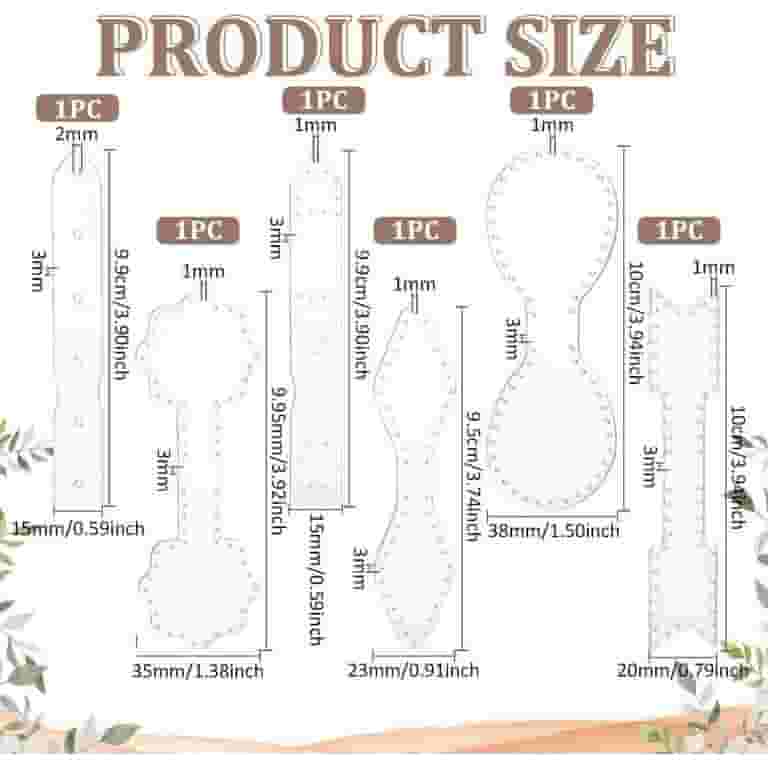 6 PCS Acrylic Leather Keychain Template DIY Leather Keychain Transparent Template Durable Leather Template for Handmade Leather Keychains Wallets or Other Leather Crafts - Walmart.com 6-pcs-acrylic-leather-keychain-template-diy-leather-keychain-transparent-template-durable-leather-template-for-handmade-leather-keychains-wallets-or-other-leather-crafts-walmart-com