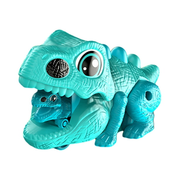 Juguetes Para Niño Catapulta de dinosaurio de juguete, lindo dinosaurio pequeño, catapulta de juguete, modelo de simulación deslizante de propulsión Juguetes Para Bebe 1 Año