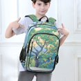 thumbnail image 6 of FORMRS Unisex School Backpack 17" Student Travel Bag with Laptop Compartment, Beige Tree, 6 of 7