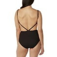 thumbnail image 3 of 100 Degrees Women's Cut Out Maillot One-piece Swimsuit, 3 of 3