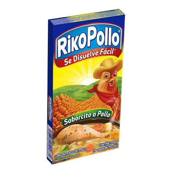 Caldo de pollo Riko Pollo en cubo 10 piezas