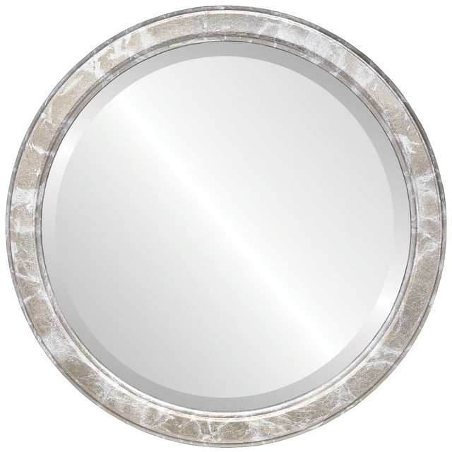 Toronto Framed Mirror - Champagne Silver