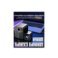 thumbnail image 2 of Bocinas Con Subwoofer Con Luces Rgb Led Para Pc/tv NEGRO, 2 of 3