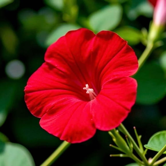 HJADGG Morning Glory Seeds Fast-Growing Climbing Vines \u2013 1000 or 2000 Large Seed Pack Beautiful Trumpet-Shaped Blooms on Trellises, Fences, Arbors Garden Structures Easy to Manage (Red,1000)
