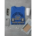 thumbnail image 3 of Truck Driver And Dad T-Shirt Men -SPIdeals Designs, Male Large, 3 of 4