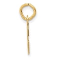 thumbnail image 2 of Diamond2Deal 14K Yellow Gold Small Slanted Block Letter G Initial Pendant for Women, 2 of 5