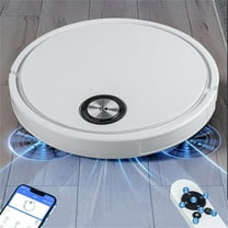 cpengpj Smart Robot Vacuum Cleaner with Mopping Function, APP Remote Control, 6 Cleaning Modes, Built-In Water Tank, Anti-Drop Sensors for Home Floor Cleaning
