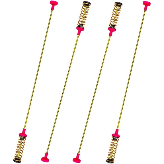 DC97-16350U Washer Suspension Rods and Spring Assembly 4 Pack,Replace DC97-05280W DC97-16350D DC97-16350K,Compatible with Samsung WA50R5200AW/US WA50R5400AW/US Washer,OEM Standard Quality,10 Year War