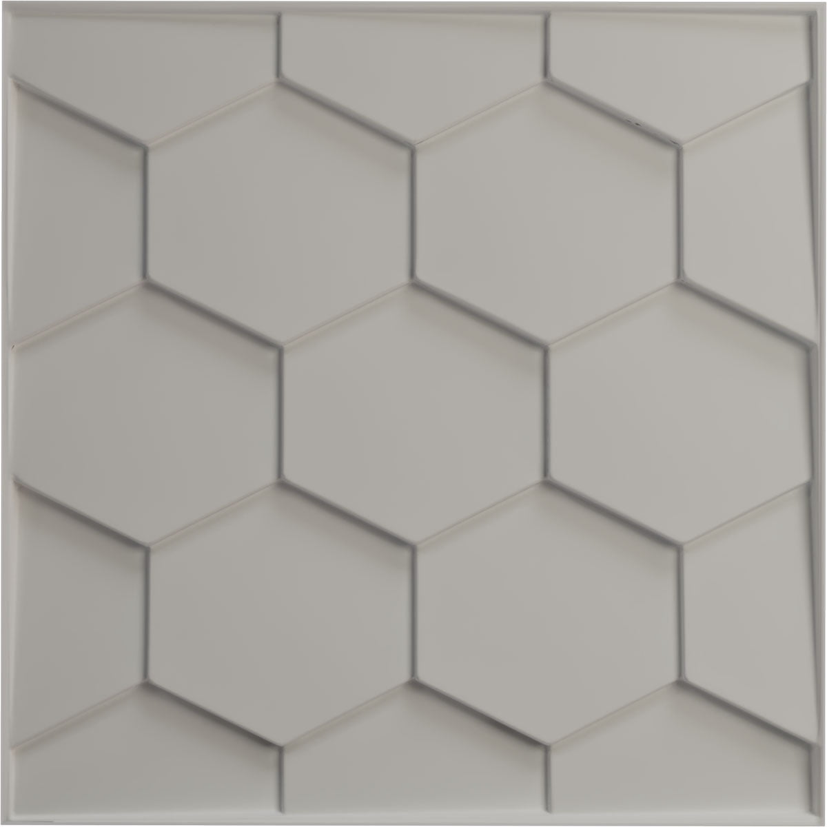 19 5/8"W x 19 5/8"H Honeycomb EnduraWall Decorative 3D Wall Panel, Universal Aged Metallic Rust (Covers 2.67 Sq. Ft.)